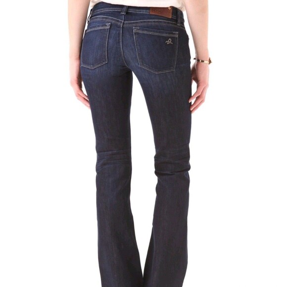 DL1961 Premium Denim Milano Bootcut Jeans Dark Wash Women's Sz 27 - Picture 2 of 16